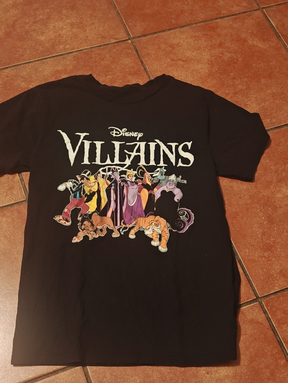 Disney Villains Black Kids Costume T‑Shirt
